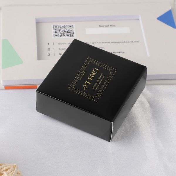 Factory Custom High Quality Free Sample Rectangular Durable Toothbrush Paper Cosmetic Cassette Gift Card Cassette Box