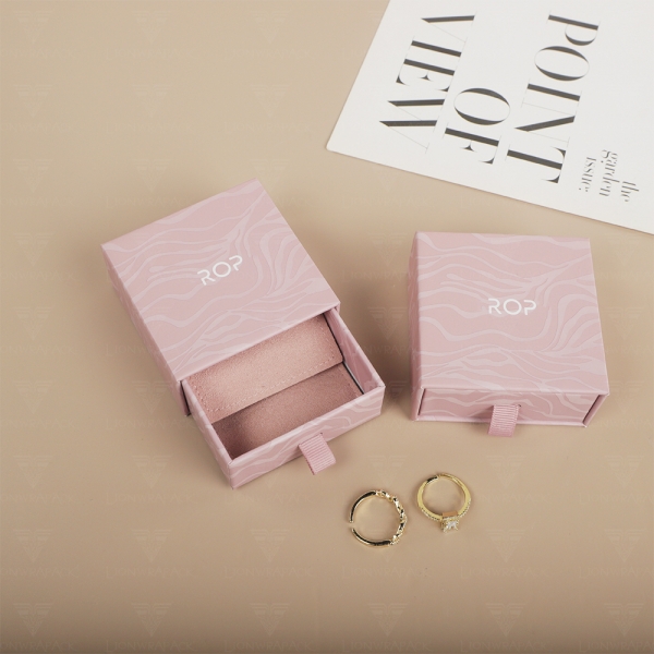 Free Sample OEM Factory Wholesale Price Custom Printed Jewelry Packaging Sliding Open Cardboard Drawer Style Gift Box