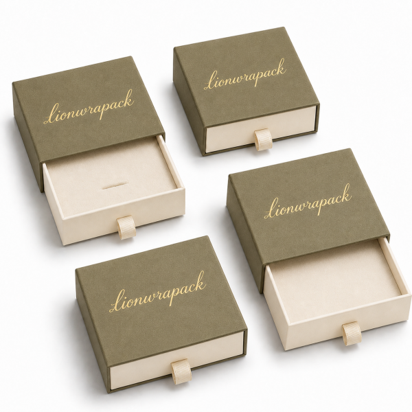 Lionwrapack Oem Hot Sell Luxury Custom Logo Paper Jewellery Gift Boxes Ring Earrings Necklace Bracelet Jewelry Packaging Box