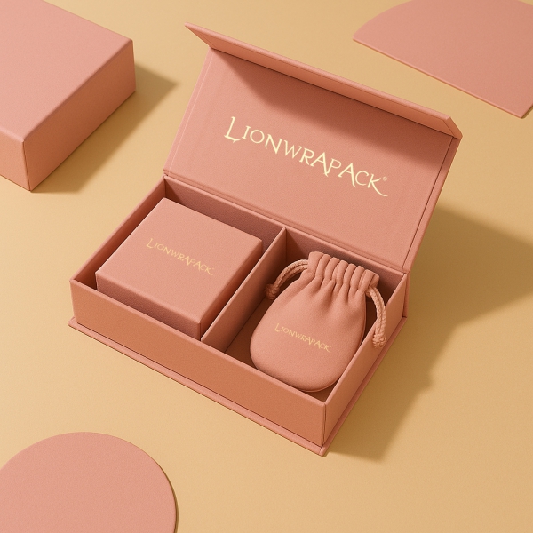 OEM Custom logo Mini Necklace Jewellery Packaging Sliding Boxes Canada Hot Sale Luxury Paper Jewelry Box and Pouch