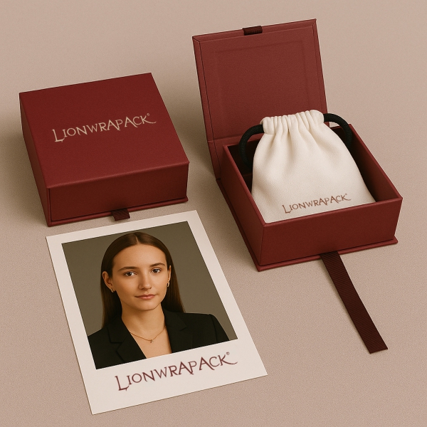 Lionwrapack High Garde Exquisite Jewelry Box Custom Jewelry Drawer Packaging Box Cardboard Jewellery Box and Bag
