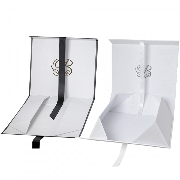 Lionwrapack High-Quality Customized Logo Recycled Cardboard Foldable Paper Gift Box - Magnetic Paperboard Box